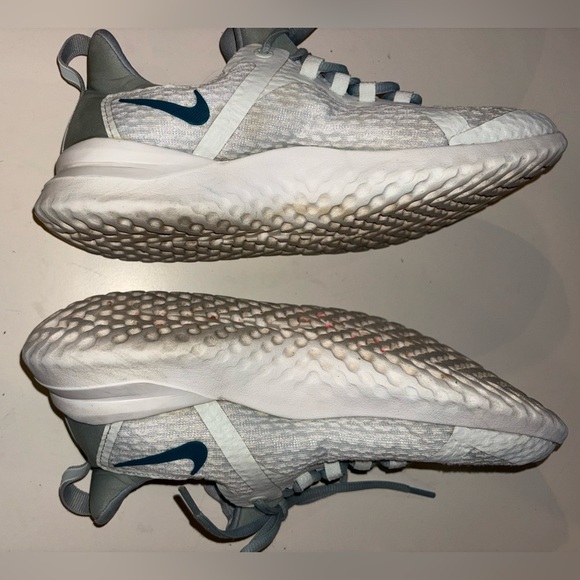 Nike  Rival Athletic Shoes with Gray and Pink Accents - Picture 2 of 6